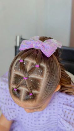 Toddler Mermaid Hair, Kindergarten Girl Hairstyles, Birthday Girl Hairstyles, Hair Ideas For Girls Kids, Toddler Hair Styles Girl, Quick Kids Hairstyles, Cute Kids Hairstyles Easy, Short Hair Toddler Hairstyles, Toddler Updo Hairstyles