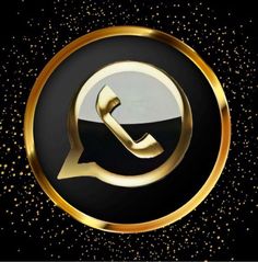 a gold and black circle with the letter q in it