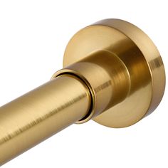 an image of a brass door handle on a white background