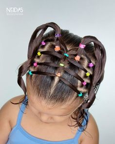 Eva Hair, Easy Little Girl Hairstyles, Cornrow Hairstyles For Men, Girl Hair Dos, Rave Hair, Bella Hair, Toddler Hairstyles Girl