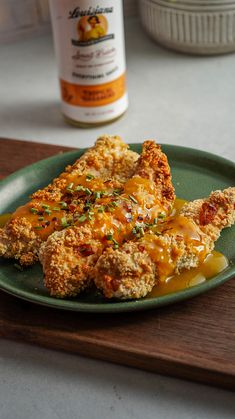 Air fried chicken tenders with a delicious tropical habanero sauce. The perfect dinner or lunch recipe for you to try while being healthy.