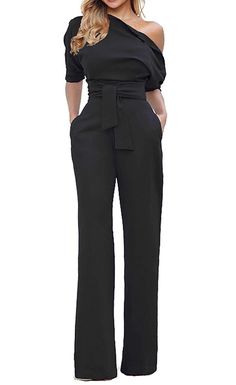 Classy Jumpsuit, Belt Jumpsuit, Wife Material, Jumpsuit Elegant, Woman Suit Fashion, Suit Fashion