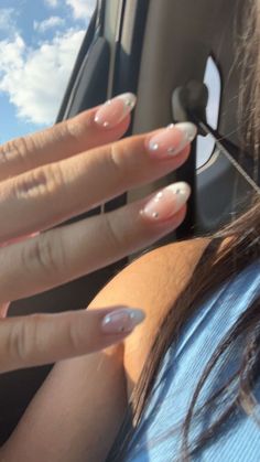 Small Oval Nails Design, Back To School Nails For Teens Almond, Basic Short Nail Ideas, Poly Gel Nails Design, Simple Natural Nails, Teen Nails, Spring Acrylic Nails