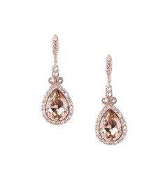 Givenchy Crystal Pavé Pear Drop Earrings | Dillard's Mother Of The Bride Earrings, Drop Statement Earrings, Bride Earrings, Statement Drop Earrings, September 17, Leverback Earrings, Wedding Dreams, Crystal Drop Earrings, Crystal Drop