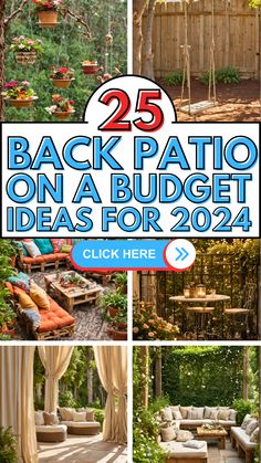 back patio on a budget ideas for 2012 click here to see all the details in this post