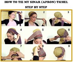 Tichel Pattern, Scarf Head Covering, Jewish Headcovering, Hair Snood, No Slip Headbands, Tie A Scarf, Head Scarf Tying, Head Wrap Styles, Hair Wrap Scarf