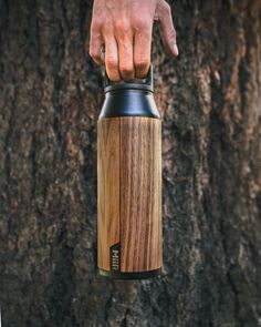 Real Wood Water Bottle Black Wall Hooks, Camp Coffee, Marble Mugs, Summer Hike, Stainless Steel Bbq, Plant A Tree, Camping Coffee