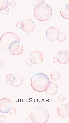 an image of soap bubbles on a white background with the words,'jlstuart '