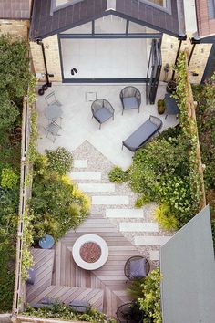 Back garden design in Wimbledon Patio Garden Design, Garden Design Plans, Have Inspiration