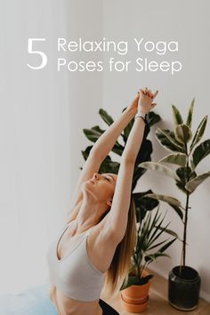 From struggling with the rising temperatures to battling a racing mind after a busy day spent working, entertaining kids home on summer break, or outside having fun, many find the seasonal changes difficult to manage when it comes to settling in for the sleep needed to rest and recover. Sound familiar? We’ve got just the thing that may help. Discover here 5 easy yoga poses to help you relax and drift off to sleep! #Yoga #BetterSleep #SleepWellness Restorative Yoga Poses, Corpse Pose