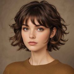 33 Trendy Short Shag Hairstyles That Will Elevate Your Look! - Glamour Corner Feminine Short Hairstyles, Short Shaggy Bob Hairstyles, Nice Haircuts, Short Shaggy Haircuts, Soft And Feminine, Short Shag Hairstyles, Short Shag