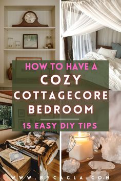 how to have a cozy cottage bedroom 15 easy diy tips