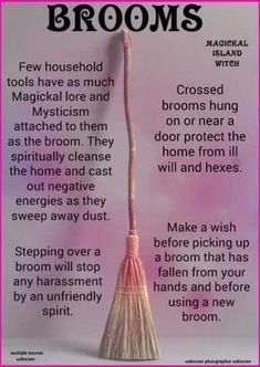 Witches Broomsticks, Witch Tools, Wiccan Magic, Witch Stuff, Witch Spirituality, Magic Spell Book, Magic Quotes, Wiccan Witch, Eclectic Witch