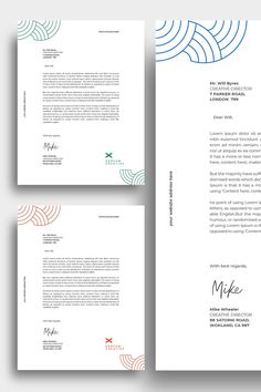 Simple geometric letterhead design template Facebook Ads Design, Word Template Design, Brand Words, Popular Fonts, Letterhead Template, Letterhead Design