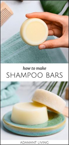 Learn how to make your own shampoo bars with this guide, a great addition to our collection of DIY shampoo bar and homemade shampoo recipes. Whether you're interested in lye-based or no-lye options, this tutorial will walk you through each step of the process. Making shampoo bars at home allows for customization and ensures you're using natural ingredients, perfect for gifts or personal use. Find more DIY bath products, and DIY Natural Products at adamantliving.com