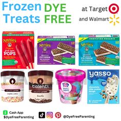 frozen treats are on sale at target and walmart