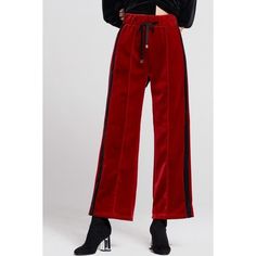 Brand: Storets Condition: Nwot Size: Small, Adjustable Waist, Wide Leg Description: Red Wide Let Velvet Track Pants With Drawstring Waist - Reasonable Offers Accepted, No Trades Tags: Storets, Pants, Velvet, High Waisted, Casual Red Long Pants For Winter, Red Wide Leg Winter Pants, Red Wide-leg Bottoms For Winter, Red Trousers For Winter, Chic Red Loungewear Bottoms, Trendy Burgundy Bottoms For Winter, Red Straight Pants For Winter, Red Loungewear Pants For Fall, Red Winter Loungewear Pants