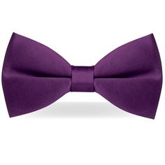 PRICES MAY VARY. Bow Tie Size:2.5" (6.4cm) wide and 4.72" (12cm) long Versatile wearability: This bow tie is perfect for all types of occasions, from professional events such as business meetings to formal events such as weddings and dinners. It is also suitable for everyday wear and can be paired with a variety of outfits. Adjustable design: The bow tie has an adjustable strap that allows it to fit comfortably on any neck size. The strap is made of high-quality material that guarantees strength Package Bows, Purple Bow Tie, Purple Bow, Blue Bow Tie, Professional Event, Pre Tied Bow Tie, Wedding Ties, Of Outfits, Blue Bow