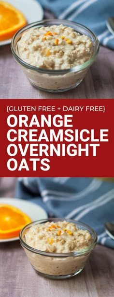 orange creamsice overnight oats with text overlay