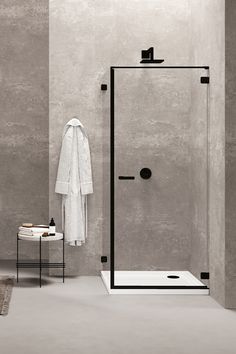 Modern contrast – shower enclosure - Duka