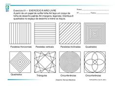 an image of different lines and shapes in spanish language, with the words'estexcion