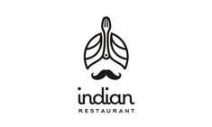 Indian restaurant logo design inspiration Premium Vector Restaurant Logo Inspiration, Restaurant Logo Design Inspiration, Phone Advertising, Concept Paper, Food Company Logo, Car Mockup, Logo Design Graphics