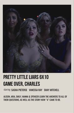 the poster for pretty little liars 8x10 game over, charles's