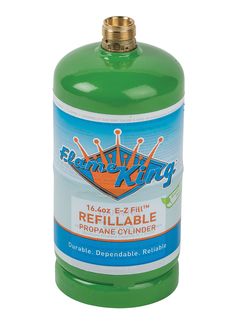 a bottle of refilleable cleaner on a white background