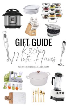 This holiday gift guide for the home chef or cook includes practical kitchen must haves for the foodie in your life this Christmas! Shopping Guide | Gift Ideas | Cooking | Kitchen Appliances | Kitchen Gadgets | Amazon | Affordable Gifts | Practical Gifts | Holidays | Food Lover | Foodie | Kitchen Lover | Culinary | Entertaining | Entertainer | Kitchen Cooking Appliances, Practical Kitchen, La Food, Real Moms, Chopping Block, Kitchen Must Haves, Food Favorites, Food Heaven, Mom Bloggers