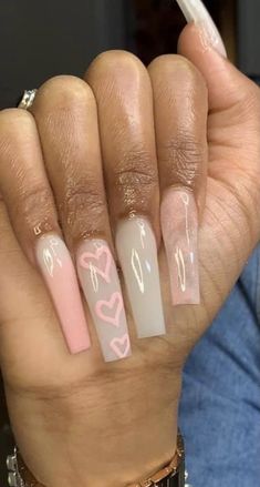 Trending Acrylic Nail Designs, 2022 Nails, Nails Pretty, Nails Cute, Drip Nails, Nagel Tips, Short Square Acrylic Nails