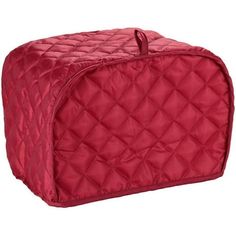 an image of a red cosmetic bag