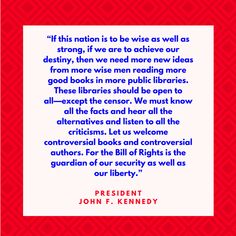 President John F. Kennedy on Liberty Men Reading, Happy4th Of July