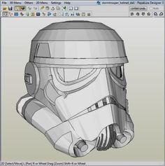 a computer screen shot of a star wars helmet