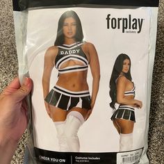 Nwt Brand New, Never Worn Size: S/M Don’t Be Shy, Make Me A Offer Black Cheerleaders, Cheerleader Outfit, Cheerleading Outfits, High Schools, Cheerleading, Fashion Nova, Women's Fashion, Brand New, Women Shopping