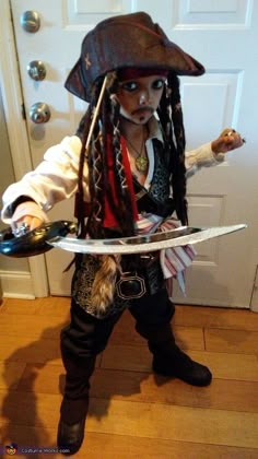 Captain Jack Sparrow Halloween Costume, Diy Pirate Costume Boys, Diy Jack Sparrow Costume For Kids, Boy Pirate Costume Diy, Boys Pirate Costume Diy, Jack Sparrow Kids Costume, Jack Sparrow Costume Diy, Toddler Pirate Costume Diy, Diy Jack Sparrow Costume