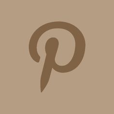 an image of a pin logo on a brown background