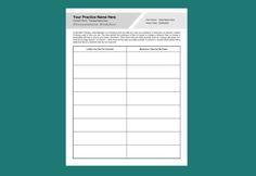 In Narrative Therapy, externalization is a technique that can help you view your problems or behaviors as external, instead of being a part of who you are. The idea behind this technique is that it’s easier to change a behavior than to change a personality trait that is core to your being. Our Narrative Therapy Externalization Worksheet PDF (Editable, Fillable, Printable) is perfect for counselors, psychologists, psychiatrists, social workers, therapists, and other mental health professionals.  This Narrative Therapy Externalization Worksheet PDF can be downloaded and used with all your clients, giving them the ability to fill it out on a digital device or print it out. This template is part of the Narrative Therapy Bundle Distress Tolerance Worksheets, Health Practices