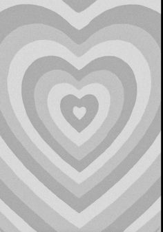 an image of a heart in the middle of a wallpaper pattern with grey and white stripes