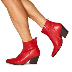 Aboard - Chattanooga Shoe Co.SeychellesIB02225REDRed Croc Heels, Winter 2022, Block Heels, Ankle Boot, Leather Upper, Fall Winter, Zipper, Boots, Heels