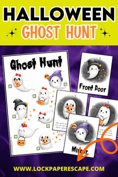 halloween ghost hunt printables for kids