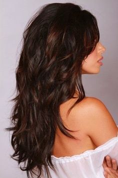 Brown Hair With Lowlights, Warm Brown Hair, Long Haircuts, Low Lights Hair, Popular Haircuts, Long Hair With Bangs, Long Layered Hair, Fall Hair Color, Haircut Ideas