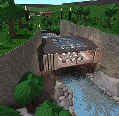 this image isn't mine! Bloxburg Backyard Ideas, Bloxburg Backyard, Bloxburg Beach House, Blocksburg Room Ideas￼, Bloxburg House Ideas 2 Floor, House Decorating Ideas Apartments, House Plans Mansion, Small House Layout, Tiny House Layout