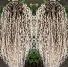 We have added an assortment of a new kind of lightweight dreadlocks for your hair.Light curls, in a shade of dusty, cold ashThanks to the fine texture at the root, you can easily install them, a light and lush base of curls will not give a load to your hair and will quickly give volumeYou can place a separate order.How are these, but not exactly what you're looking for Request an order!DE crochet dreadlocks, under natural. A set of highquality synthetic material "Canecalon." All color transition Wavy Dreadlock Extensions, Half Dreaded Hair, Wavy Dreads, Synthetic Dreads Hairstyles, Curly Dreadlocks, Curly Dreads, Fake Hair Extensions, Hair Dreads, Dreads Styles For Women