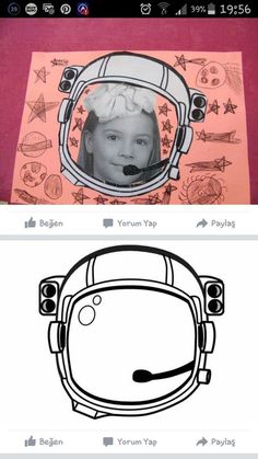 an image of a child's astronaut helmet on facebook