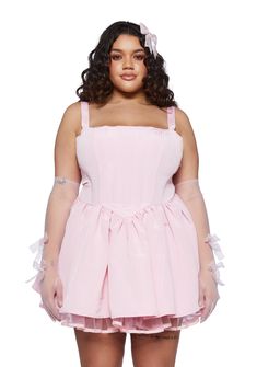 base Plus Size Kawaii Fashion, Plus Size Kawaii, Sugar Thrillz, Pink Doll, Underbust Corset, Shoes And Accessories, Corset Dress, Kawaii Fashion, Dolls Kill