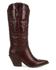 Sam Edelman Women's James Western Boots Western Leather Knee-high Martin Boots, Sam Edelman Snake Boots, Luxury Leather Western Knee-high Boots, Casual Fall Jacket, Western Leather Knee-high Boots Medium Width, Luxury Western Brown Mid-calf Boots, Decorative Bath Towels, Travel Systems For Baby, Jo Malone London