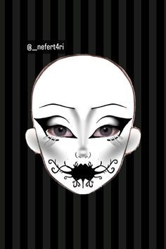 Eyeliner Graphic, Perky Goth, Goth Makeup Tutorial, Alt Makeup, Graphic Makeup, Horror Makeup