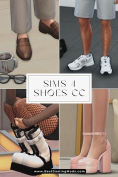 Step into your Sims' footwear with our ultimate list of Sims 4 shoes cc! 👟 From chic heels to casual sneakers, I've compiled styles for every Sim and occasion – for males, females, and kids! Your Sims' closet upgrade is here! 🥿👢 #Sims4Shoes #SimsCC Sims 4 Shoes Cc, Sims Closet, Closet Upgrade, Cc Shoes, Spiritual Clothing, Sims 4 Cc Shoes, Sims 4 Children, Heeled Chelsea Boots, Teddy Bear Design