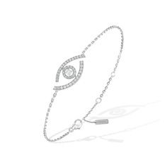 Lucky Eye Armband, Weißgold • Diamant von Messika (10035-WG) Arm Band, Design