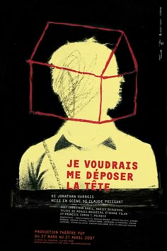 the poster for je voudrats me deposer la tee is shown